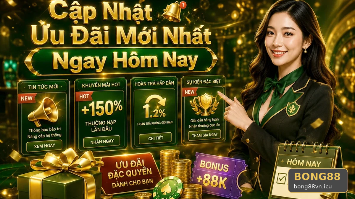 Khuyến Mãi BONG88: Đọc Chi Tiết Giao Diện Tin Mới, Ưu Đãi Và Điều Kiện Nhận Thưởng – Hướng Dẫn Đọc Dữ Liệu Qua Góc Kiểm Chứng Theo Tên Miền bong88vn.icu