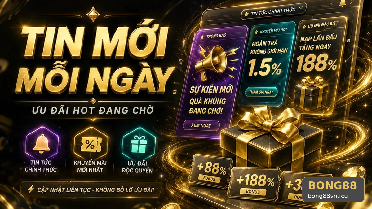 Nhìn Thấy Nút Nhận Thưởng Liền Bấm: Lỗi Đọc Ưu Đãi Khuyến Mãi BONG88