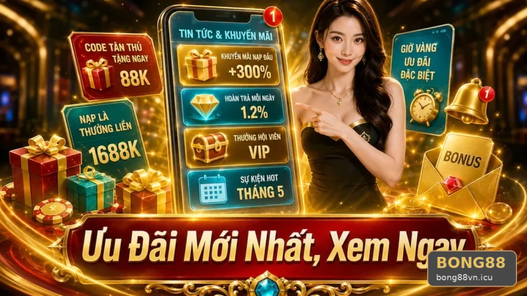 BONG88VNICU 02 Khuyến Mãi Bản Đối Chiếu — Bảng Kiểm Tra Cho Thời Hạn Và