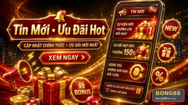 BONG88 Tại bong88vn.icu: Đọc Chi Tiết Giao Diện Tin Mới Và Ưu Đãi Quanh 5 Sai Lầm Thường Gặp – Kiểm Tra Đường Dẫn, Tên Miền Trước Khi Đăng Nhập | Góc Kiểm Chứng Theo Tên Miền